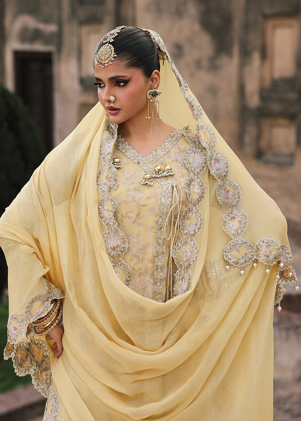 Buy Now Vasal Luxury Chiffon Collection '26 by Charizma | VSL6-13 Online in USA, UK, Canada, France, Greece, Germany, Ireland & Worldwide at Empress Clothing.