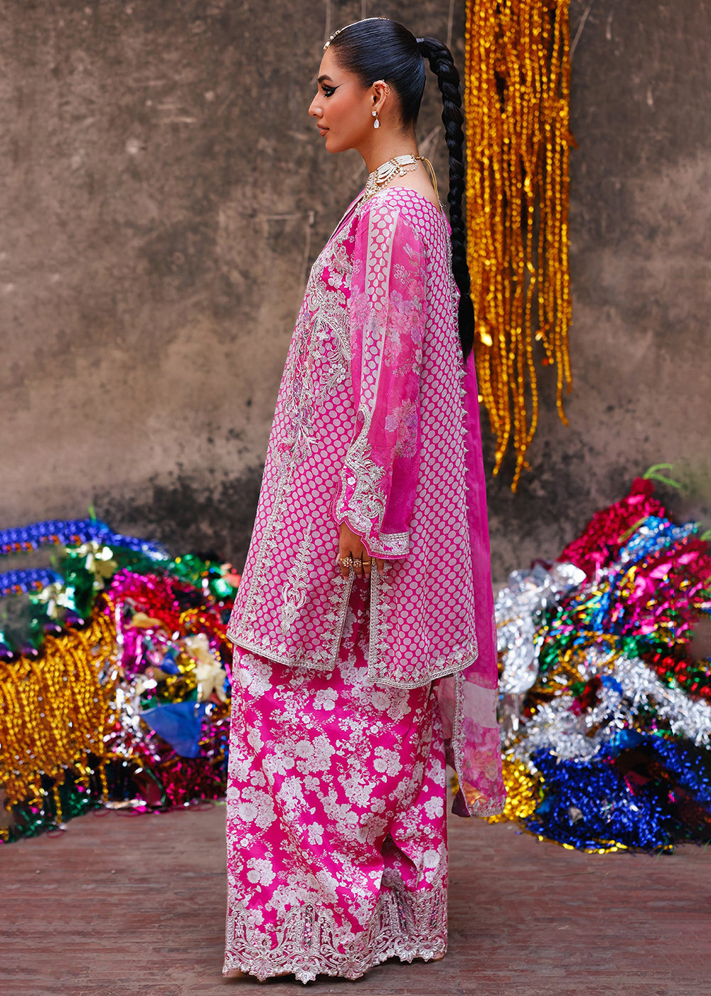 Buy Now Vasal Luxury Chiffon Collection '26 by Charizma | VSL6-14 Online in USA, UK, Canada, France, Greece, Germany, Ireland & Worldwide at Empress Clothing.