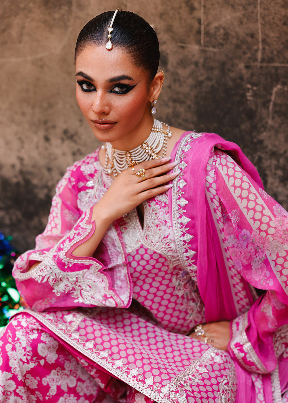 Buy Now Vasal Luxury Chiffon Collection '26 by Charizma | VSL6-14 Online in USA, UK, Canada, France, Greece, Germany, Ireland & Worldwide at Empress Clothing.