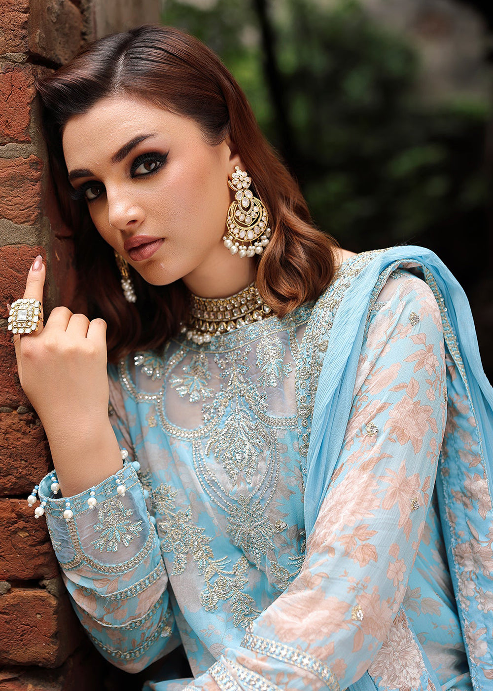 Buy Now Vasal Luxury Chiffon Collection '26 by Charizma | VSL6-15 Online in USA, UK, Canada, France, Greece, Germany, Ireland & Worldwide at Empress Clothing.