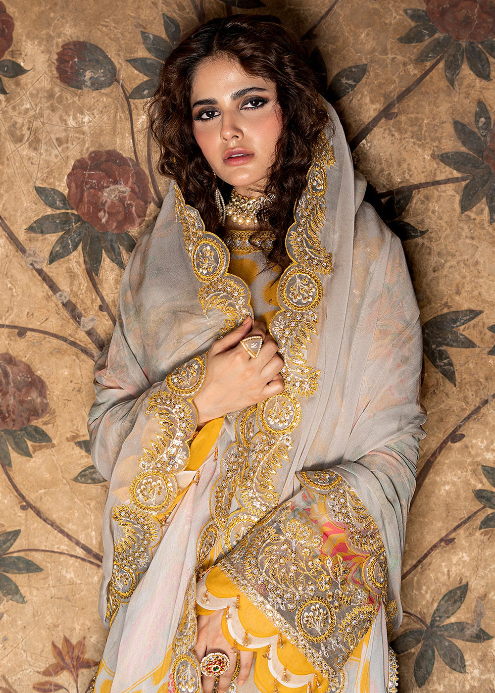 Buy Now Vasal Luxury Chiffons '26 by Charizma | VSLW6-10 Online in US, UK, Canada, France, Italy, Germany, Greece, Sweden, Netherlands & Worldwide at Empress.