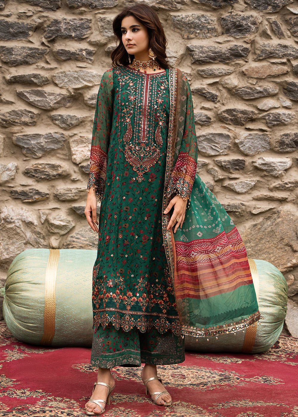 Buy Now Vasal Luxury Chiffons '26 by Charizma | VSLW6-14 Online in US, UK, Canada, France, Italy, Germany, Greece, Sweden, Netherlands & Worldwide at Empress.
