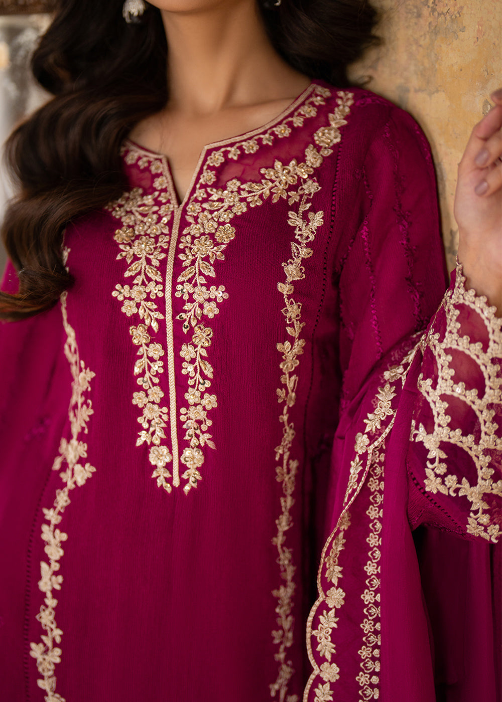 Buy Now Ensembles Embroidered Formals '25 by Azure | Vibrant Blaze Online in USA, UK, Canada & Worldwide at Empress Clothing.