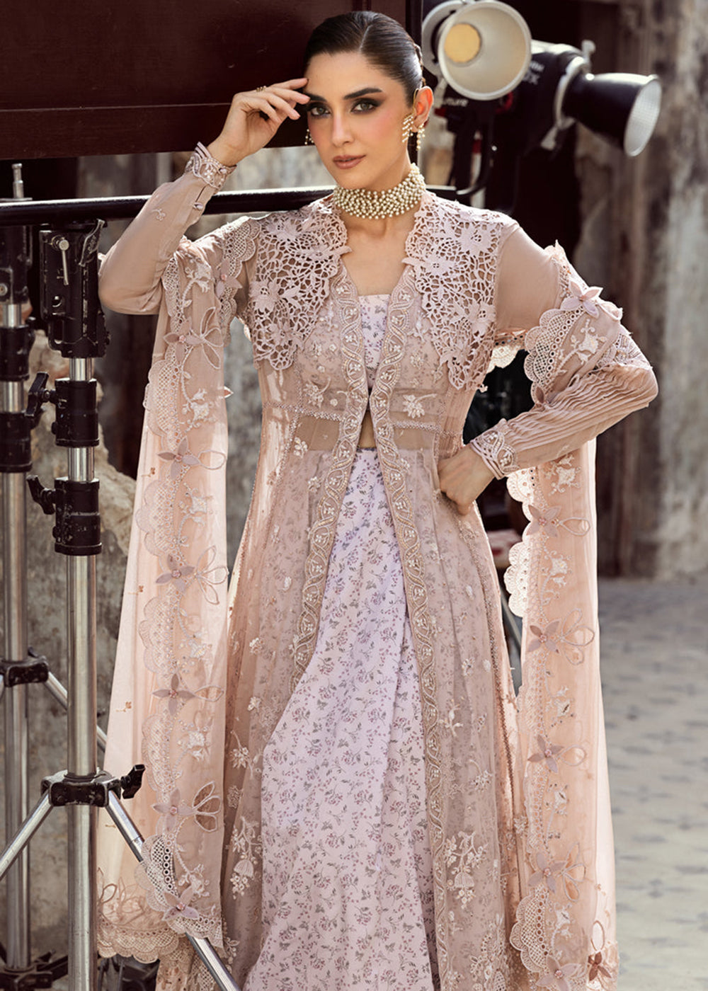 Buy Now Chiffons Luxury Formals '25 by Qalamkar | WC-01 AISLA Online in USA, UK, Canada, Germany, Italy, Austria, France, UAE & Worldwide at Empress Clothing.