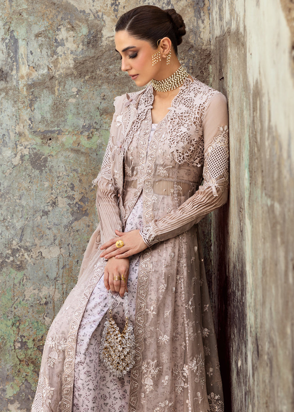 Buy Now Chiffons Luxury Formals '25 by Qalamkar | WC-01 AISLA Online in USA, UK, Canada, Germany, Italy, Austria, France, UAE & Worldwide at Empress Clothing.