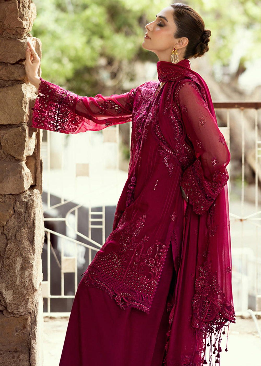 Buy Now Chiffons Luxury Formals '25 by Qalamkar | WC-02 SIOFE Online in USA, UK, Canada, Germany, Italy, Austria, France, UAE & Worldwide at Empress Clothing.