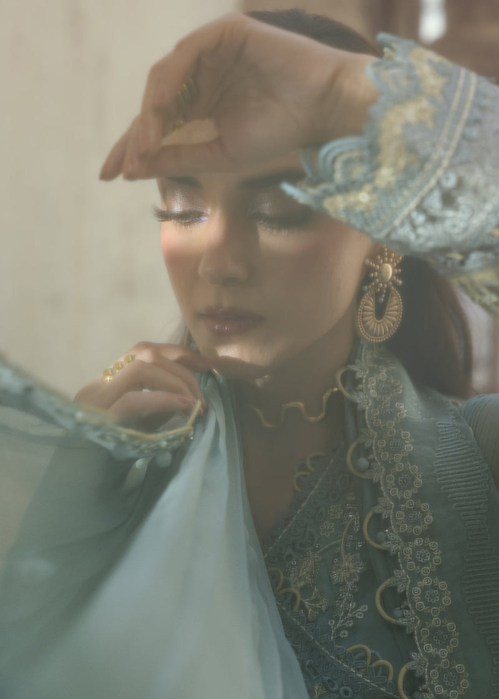 Buy Now Chiffons Luxury Formals '25 by Qalamkar | WC-08 VEVIN Online in USA, UK, Canada, Germany, Italy, Austria, France, UAE & Worldwide at Empress Clothing.