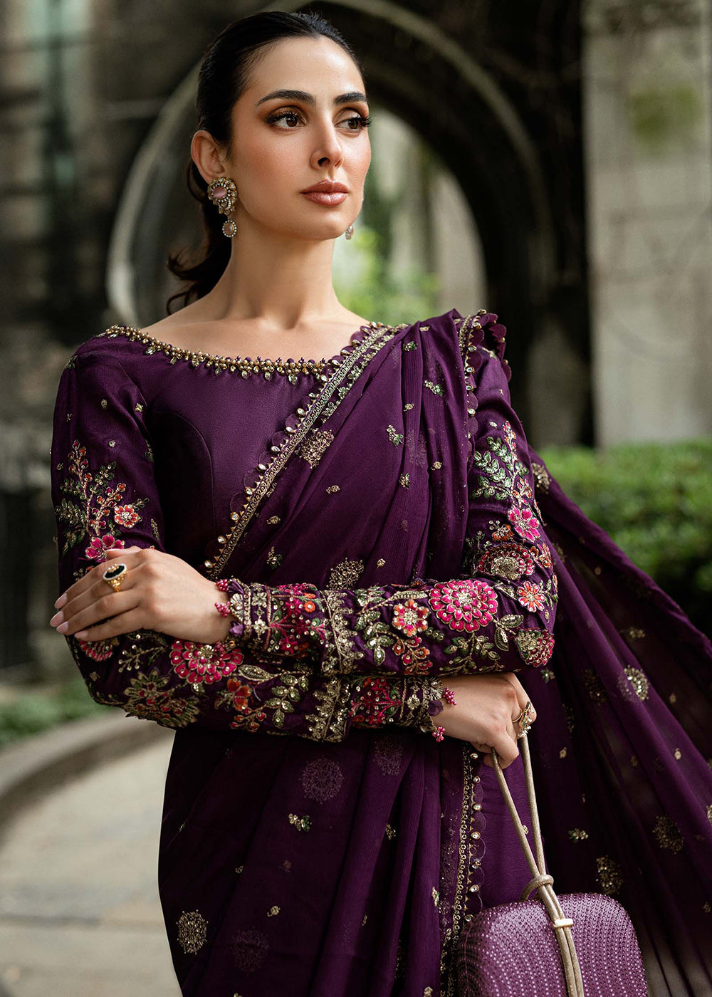 Buy Now Soiree Luxury Formals '25 by Maria B | WF-09-01 Online in US, UK, Canada, Germany, Italy, Austria, France, Denmark, Austria, UAE & Worldwide at Empress.