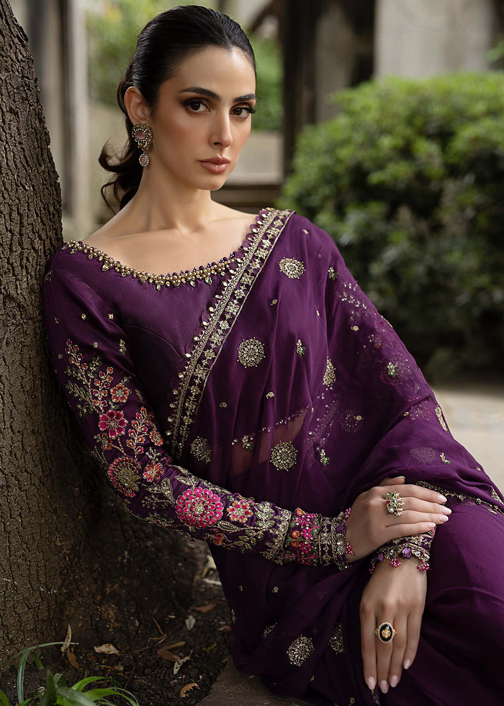 Buy Now Soiree Luxury Formals '25 by Maria B | WF-09-01 Online in US, UK, Canada, Germany, Italy, Austria, France, Denmark, Austria, UAE & Worldwide at Empress.