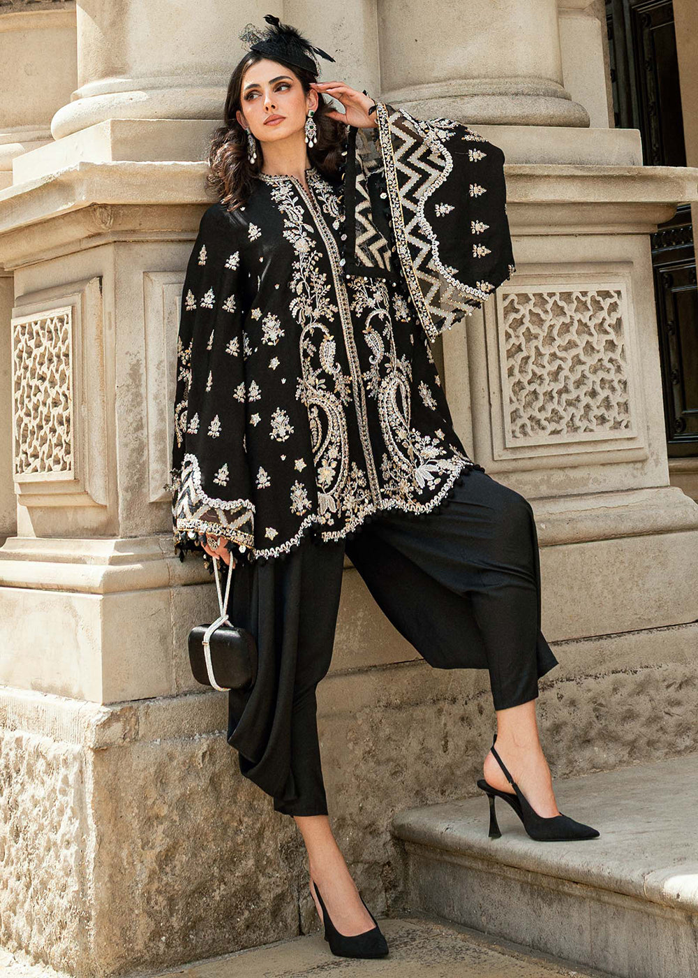 Buy Now Soiree Luxury Formals '25 by Maria B | WF-09-03 Online in US, UK, Canada, Germany, Italy, Austria, France, Denmark, Austria, UAE & Worldwide at Empress.