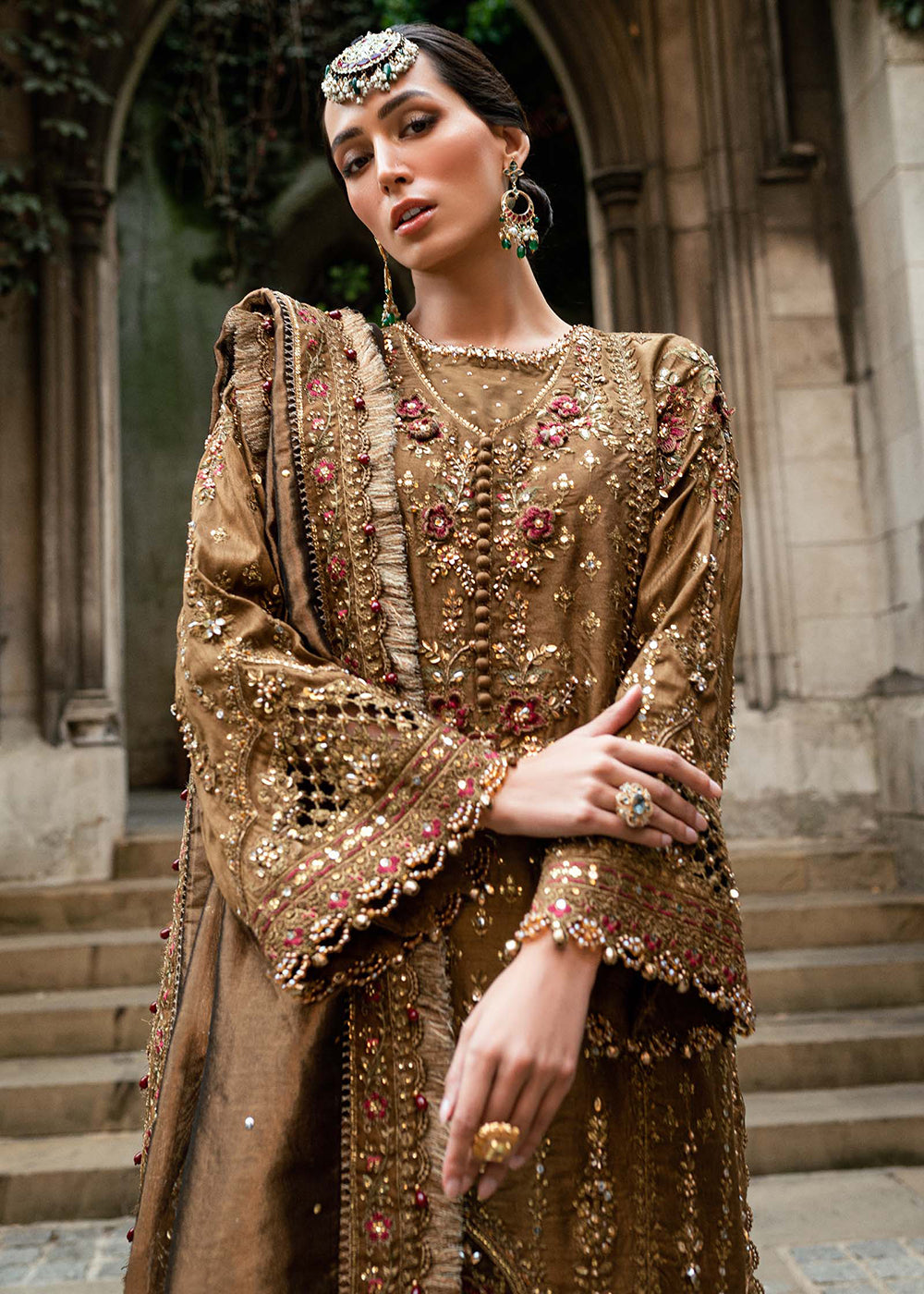 Buy Now Soiree Luxury Formals '25 by Maria B | WF-09-04 Online in US, UK, Canada, Germany, Italy, Austria, France, Denmark, Austria, UAE & Worldwide at Empress.