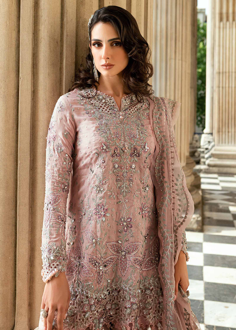 Buy Now Soiree Luxury Formals '25 by Maria B | WF-09-05 Online in US, UK, Canada, Germany, Italy, Austria, France, Denmark, Austria, UAE & Worldwide at Empress.