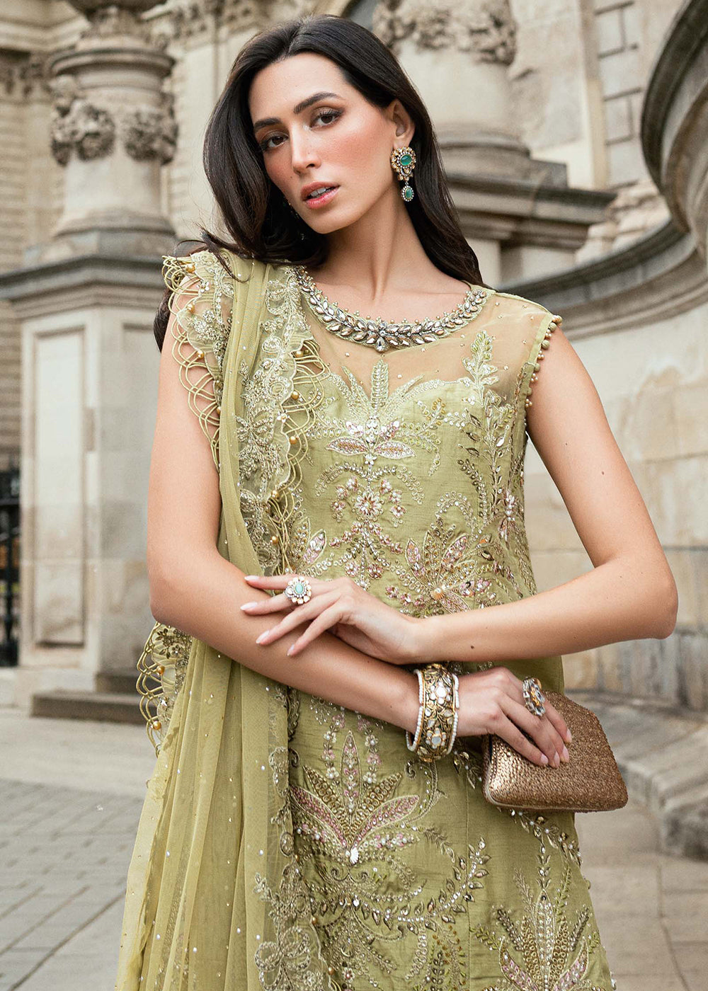 Buy Now Soiree Luxury Formals '25 by Maria B | WF-09-08 Online in US, UK, Canada, Germany, Italy, Austria, France, Denmark, Austria, UAE & Worldwide at Empress.