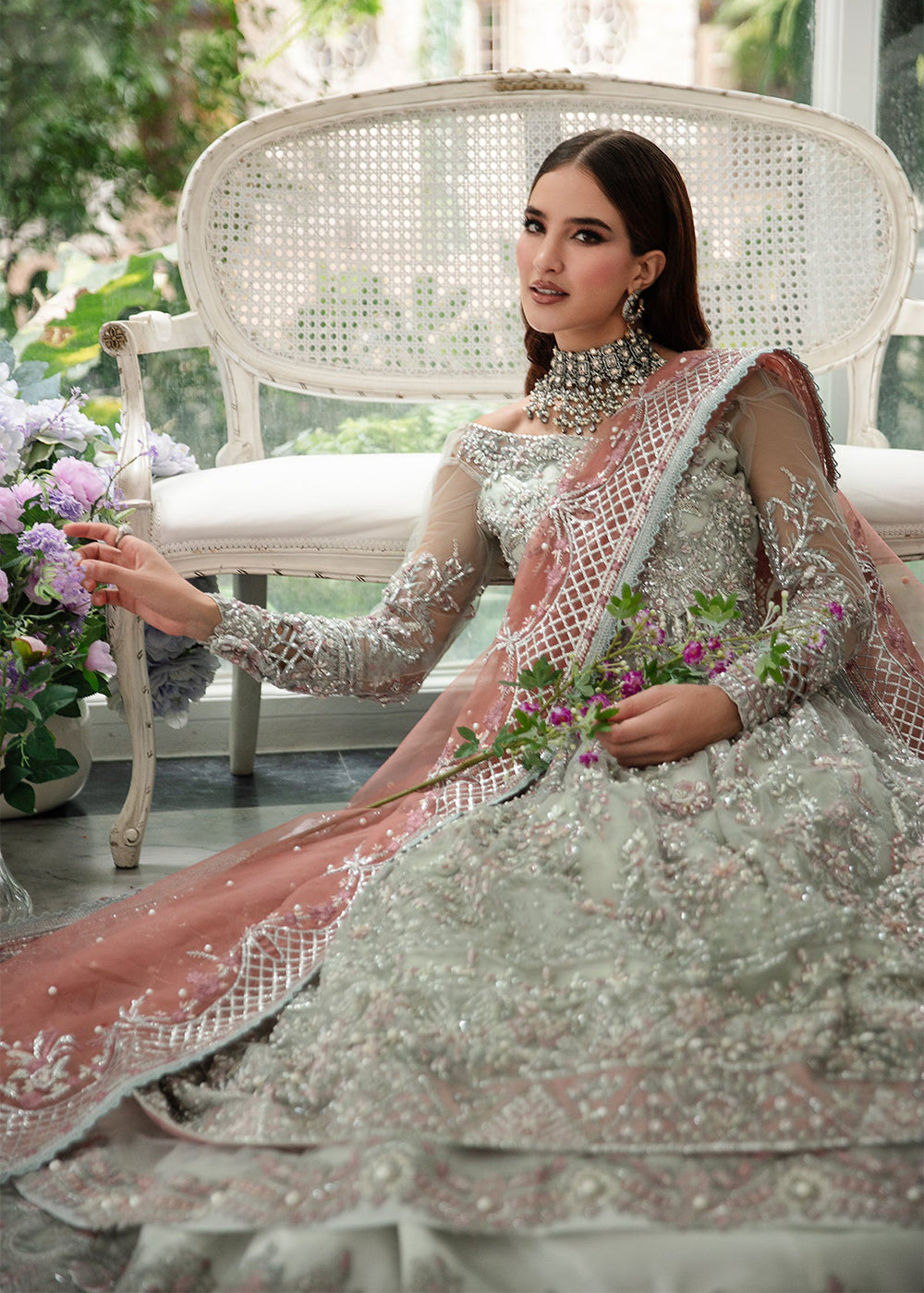 Buy Now Alif Luxury Wedding Formals '23 by AJR Couture | Wisteria Online in USA, UK, Canada & Worldwide at Empress Clothing. 