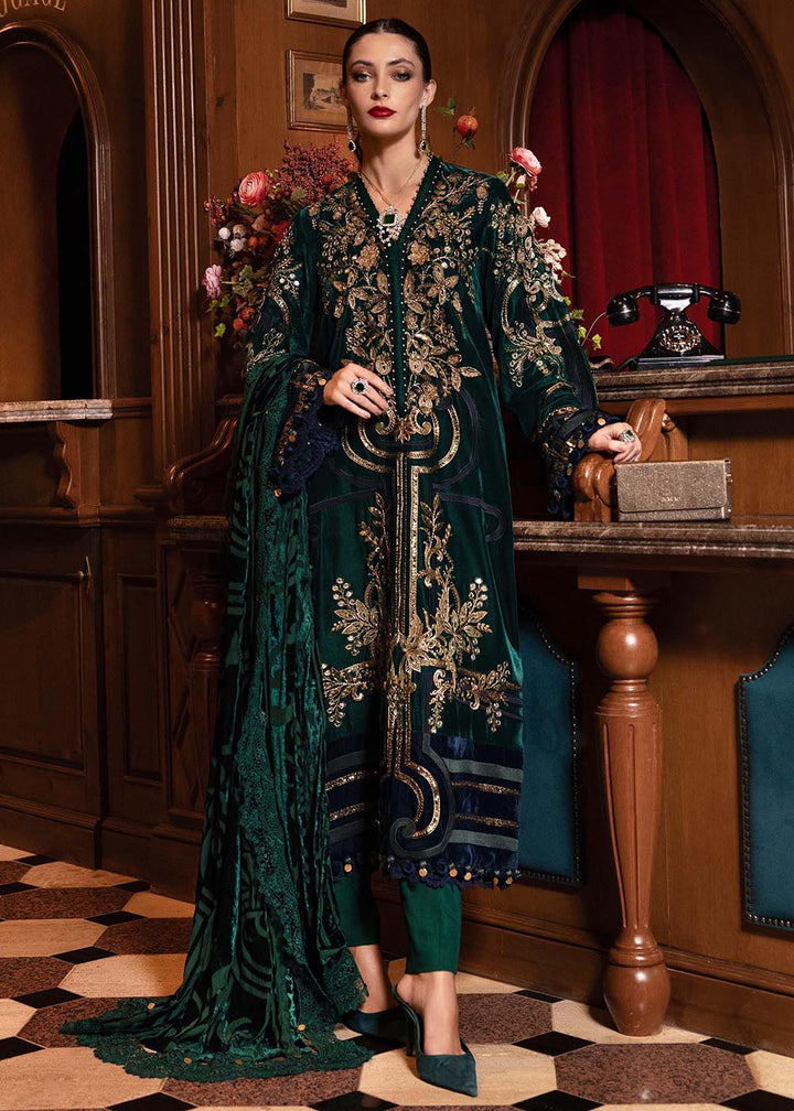 Buy Now Winter Luxe '25 by Maria B | WL-1302 Online in USA, UK, Canada, France, Italy, Germany, Sweden, Greece, Netherlands, Belgium & Worldwide at Empress.