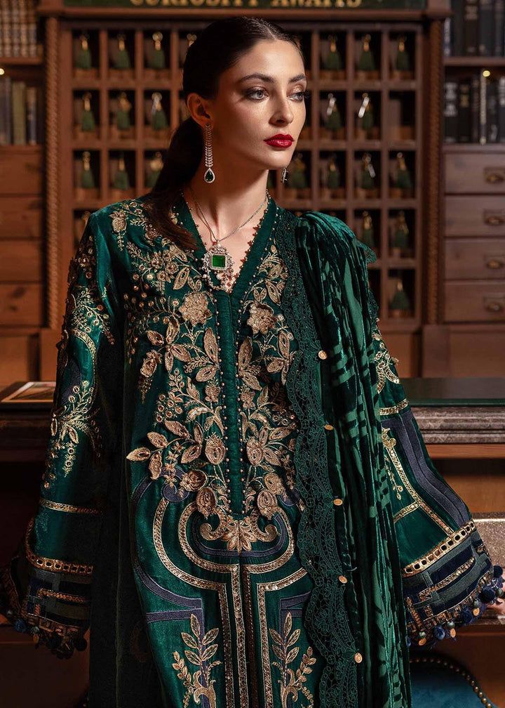 Buy Now Winter Luxe '25 by Maria B | WL-1302 Online in USA, UK, Canada, France, Italy, Germany, Sweden, Greece, Netherlands, Belgium & Worldwide at Empress.