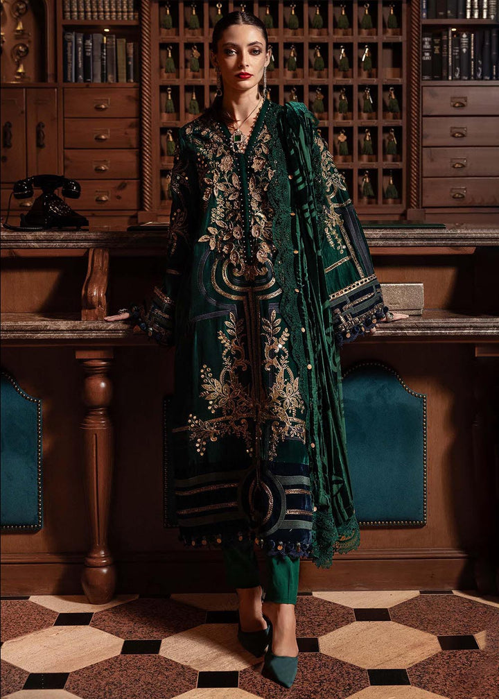 Buy Now Winter Luxe '25 by Maria B | WL-1302 Online in USA, UK, Canada, France, Italy, Germany, Sweden, Greece, Netherlands, Belgium & Worldwide at Empress.