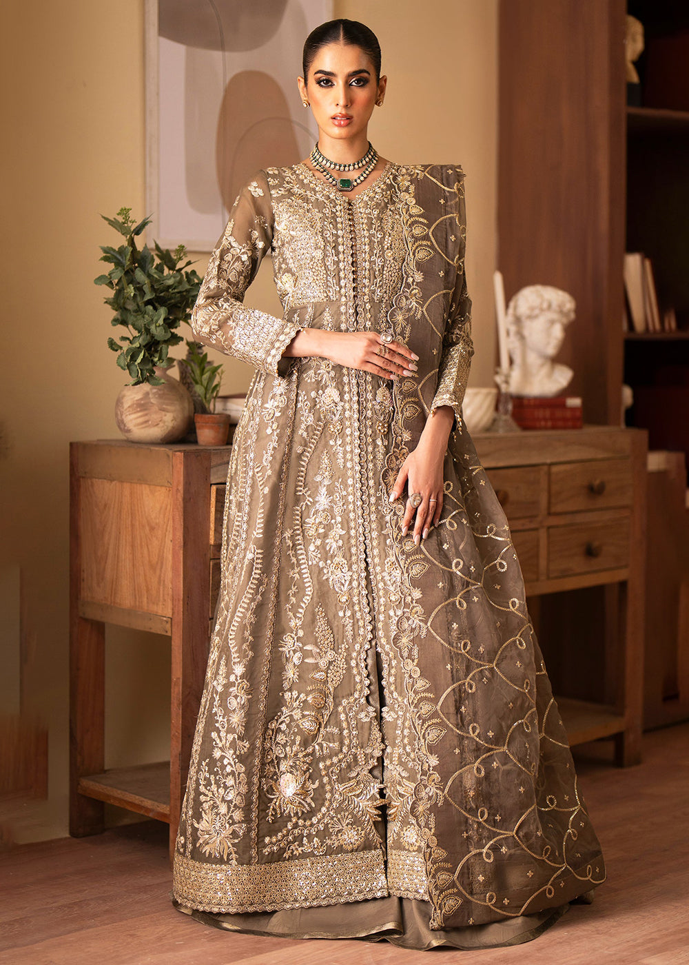 Buy Now Romansiyyah Luxury Formals '24 by Emaan Adeel | YESRA Online at Empress Online in USA, UK, France, UAE, Canada & Worldwide at Empress Clothing. 