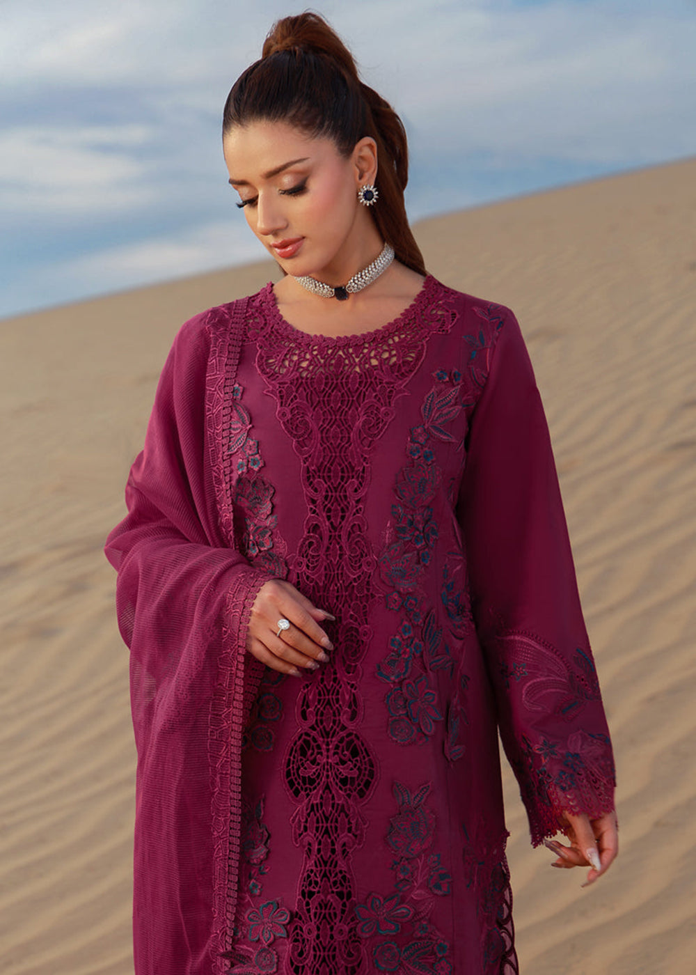 Buy Now Premium Luxury Lawn '26 by Rang Rasiya | SARA Online in US, UK, Canada, France, Italy, Germany, Greece, Sweden, Africa, Qatar & Worldwide at Empress.