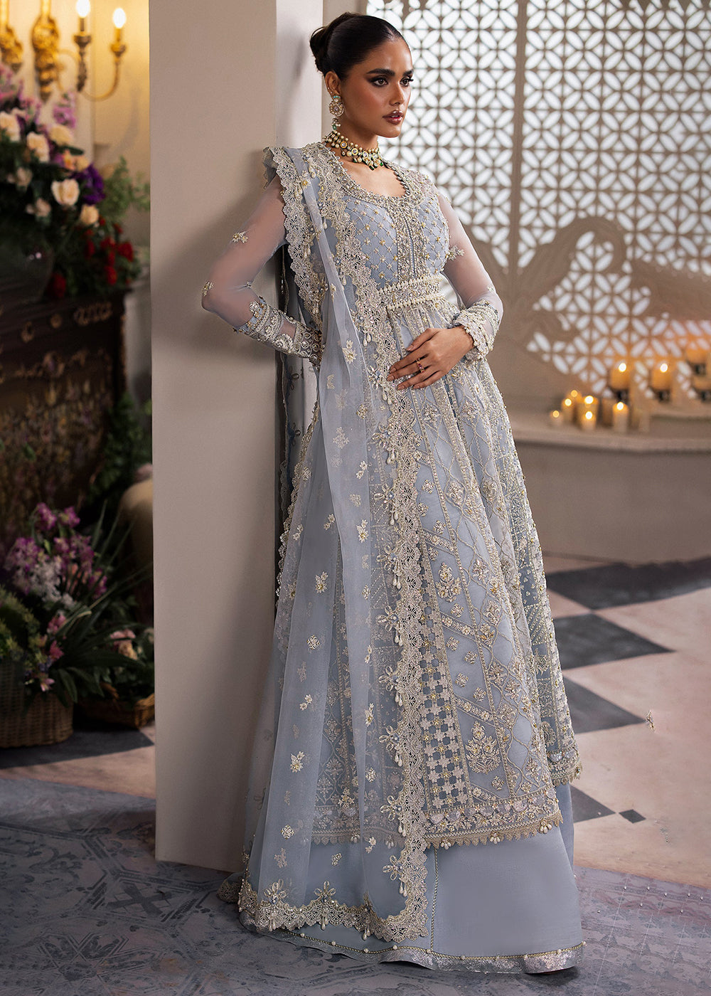 Buy Now Gossamer Wedding Formals '24 by Zaha | SOFINA (ZC24-01) Online at Empress Online in USA, UK, France, UAE, Canada & Worldwide at Empress Clothing. 