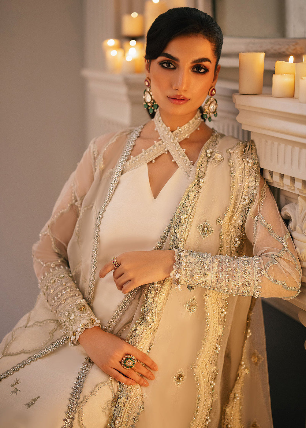 Buy Now Gossamer Wedding Formals '24 by Zaha | LEIYN (ZC24-02) Online at Empress Online in USA, UK, France, UAE, Canada & Worldwide at Empress Clothing.