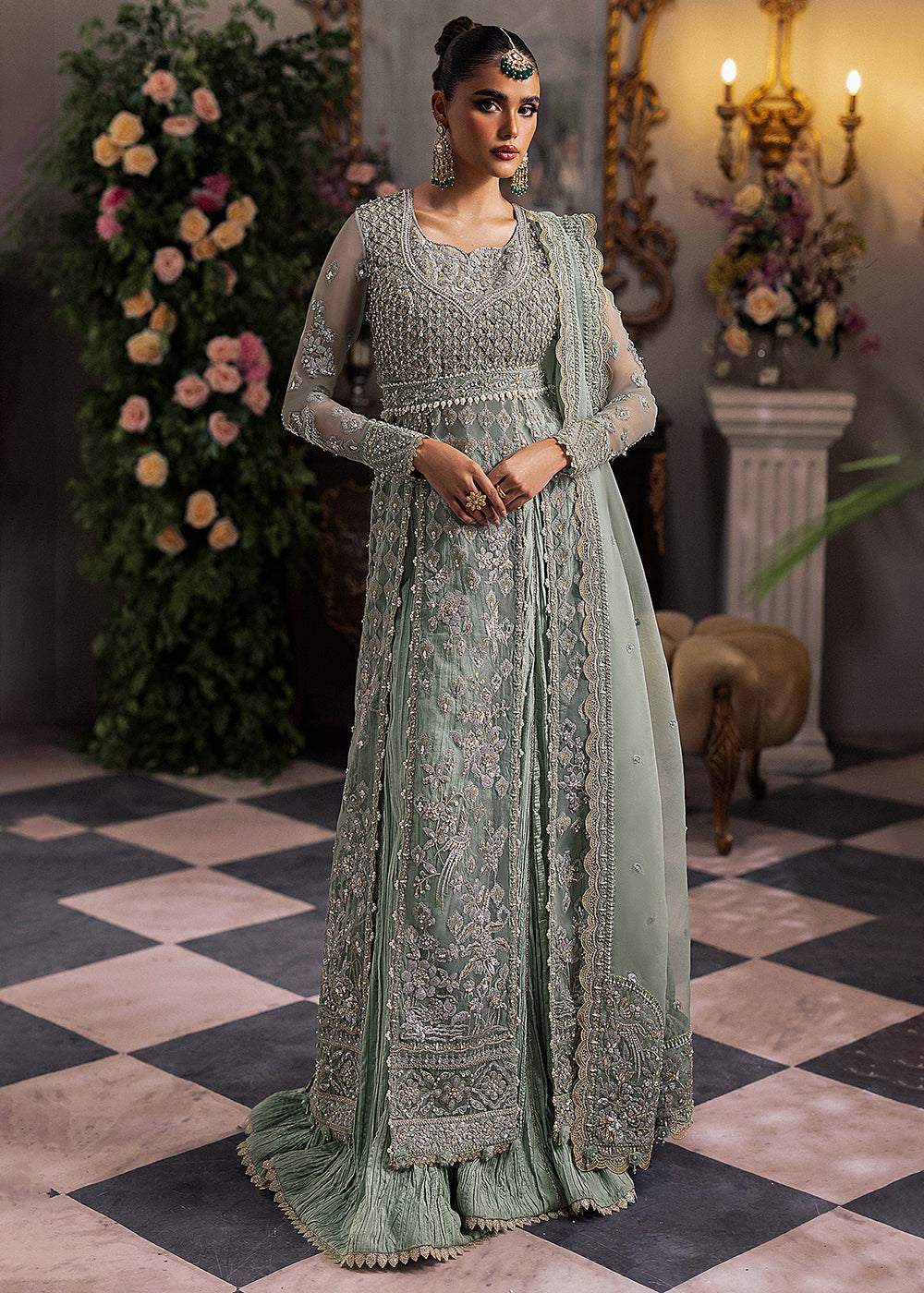 Buy Now Gossamer Wedding Formals '24 by Zaha | SERAPHINA (ZC24-03) Online at Empress Online in USA, UK, France, UAE, Canada & Worldwide at Empress Clothing. 