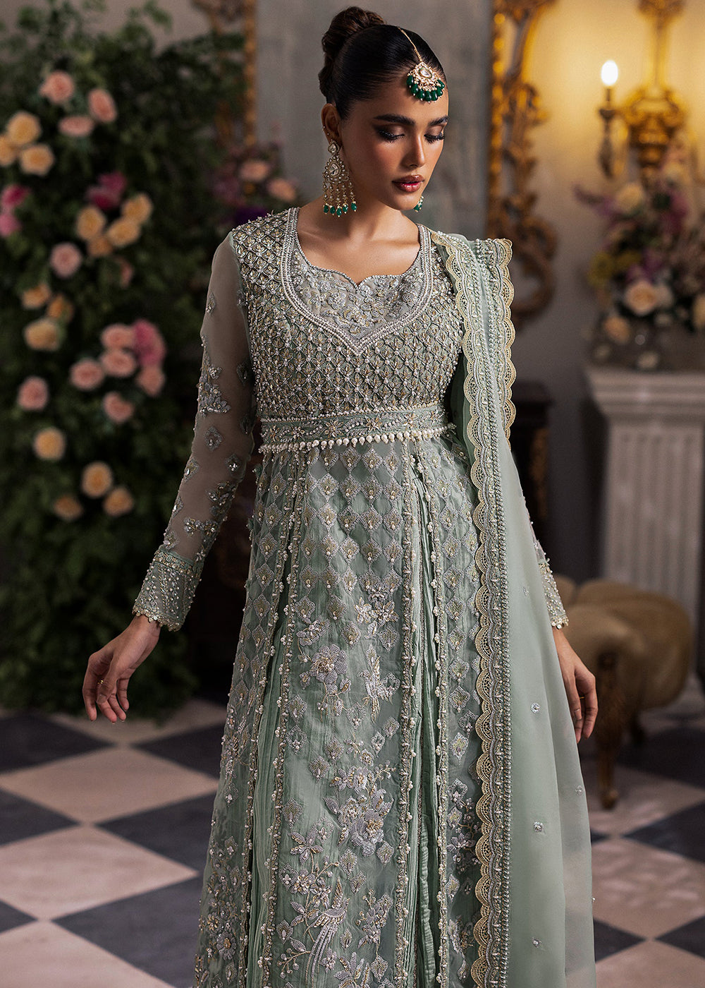 Buy Now Gossamer Wedding Formals '24 by Zaha | SERAPHINA (ZC24-03) Online at Empress Online in USA, UK, France, UAE, Canada & Worldwide at Empress Clothing. 