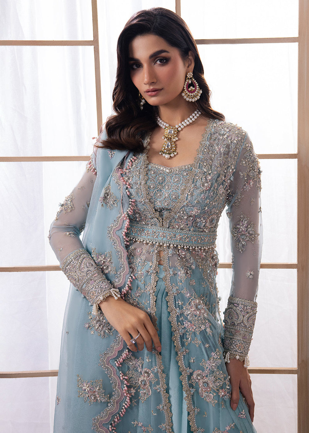 Buy Now Gossamer Wedding Formals '24 by Zaha | KIANA (ZC24-04) Online at Empress Online in USA, UK, France, UAE, Canada & Worldwide at Empress Clothing.