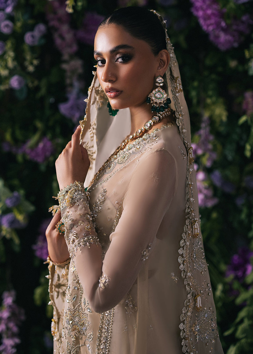 Buy Now Gossamer Wedding Formals '24 by Zaha | TALIA (ZC24-06) Online at Empress Online in USA, UK, France, UAE, Canada & Worldwide at Empress Clothing. 