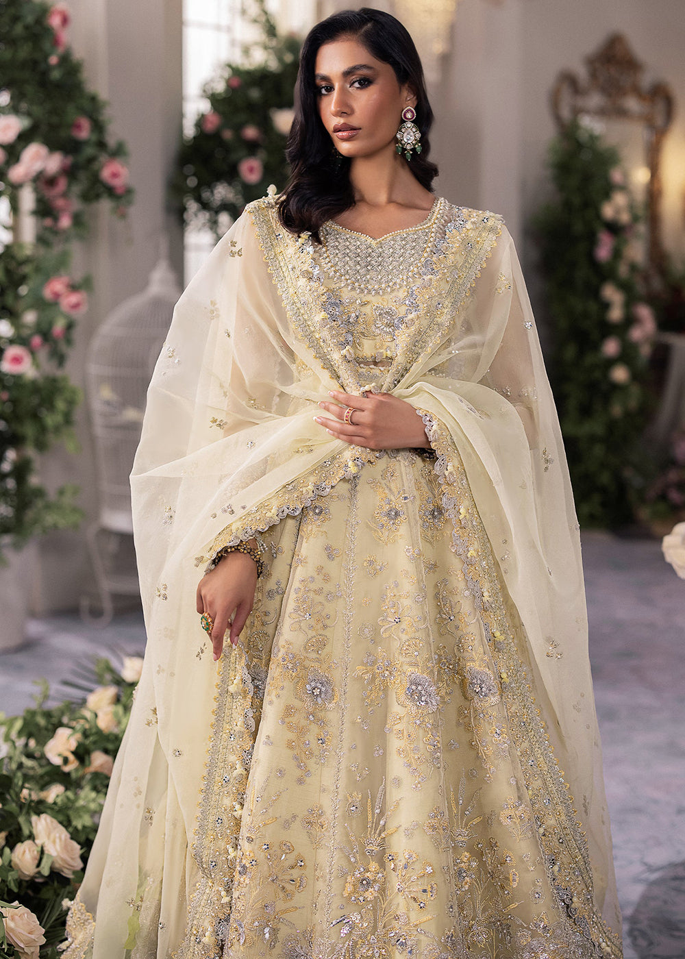 Buy Now Gossamer Wedding Formals '24 by Zaha | SOLÉLIA (ZC24-08) Online at Empress Online in USA, UK, France, UAE, Canada & Worldwide at Empress Clothing. 