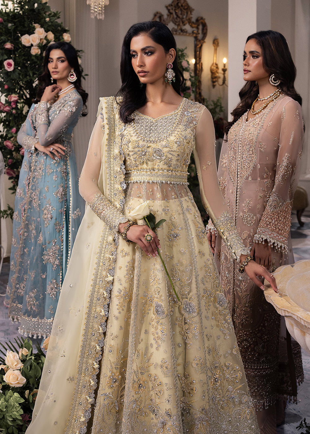 Buy Now Gossamer Wedding Formals '24 by Zaha | SOLÉLIA (ZC24-08) Online at Empress Online in USA, UK, France, UAE, Canada & Worldwide at Empress Clothing. 