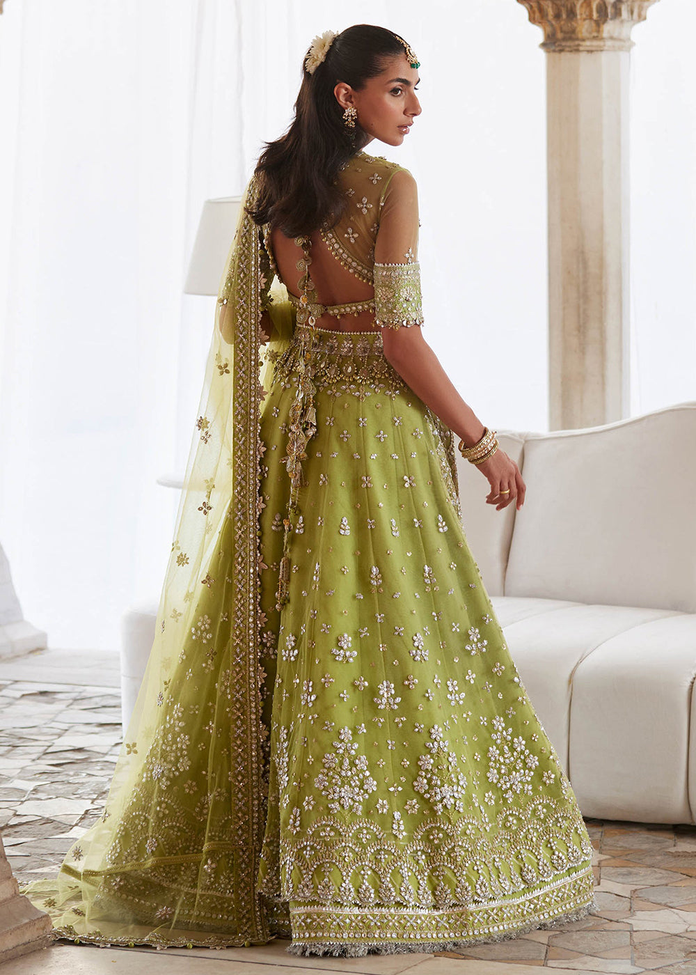 Buy Now Gossamer Wedding Formals '25 by Zaha | NOORE SITARA (ZC25-01) Online in US, UK, Canada, France, Italy, Germany, Sweden, Greece & Worldwide at Empress.