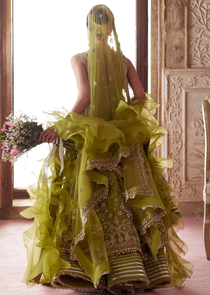 Buy Now Gossamer Wedding Formals '25 by Zaha | NOORE SITARA (ZC25-01) Online in US, UK, Canada, France, Italy, Germany, Sweden, Greece & Worldwide at Empress.