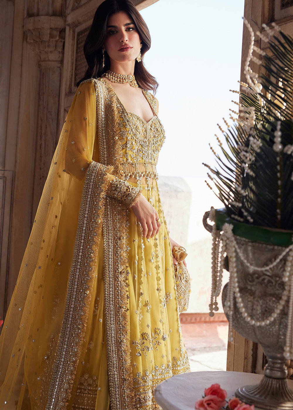Buy Now Gossamer Wedding Formals '25 by Zaha | SURAJMUKHI(ZC25-02) Online in US, UK, Canada, France, Italy, Germany, Sweden, Greece, UAE & Worldwide at Empress.