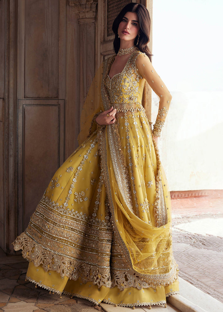 Buy Now Gossamer Wedding Formals '25 by Zaha | SURAJMUKHI(ZC25-02) Online in US, UK, Canada, France, Italy, Germany, Sweden, Greece, UAE & Worldwide at Empress.