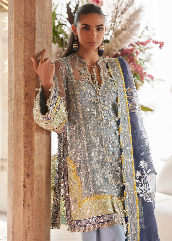 Buy Now Gossamer Wedding Formals 25 by Zaha | NILOFAR-E-SHAAM (ZC25-04) Online in US, UK, Canada, Italy, Germany, Sweden, Greece, UAE & Worldwide at Empress.