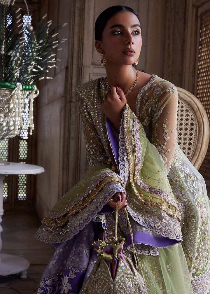 Buy Now Gossamer Wedding Formals 25 by Zaha | MEHRÉ-LILAC (ZC25-07) Online in US, UK, Canada, Italy, Germany, Sweden, Greece, UAE, France & Worldwide at Empress.