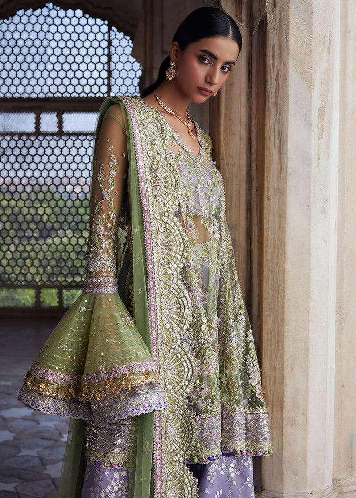 Buy Now Gossamer Wedding Formals 25 by Zaha | MEHRÉ-LILAC (ZC25-07) Online in US, UK, Canada, Italy, Germany, Sweden, Greece, UAE, France & Worldwide at Empress.