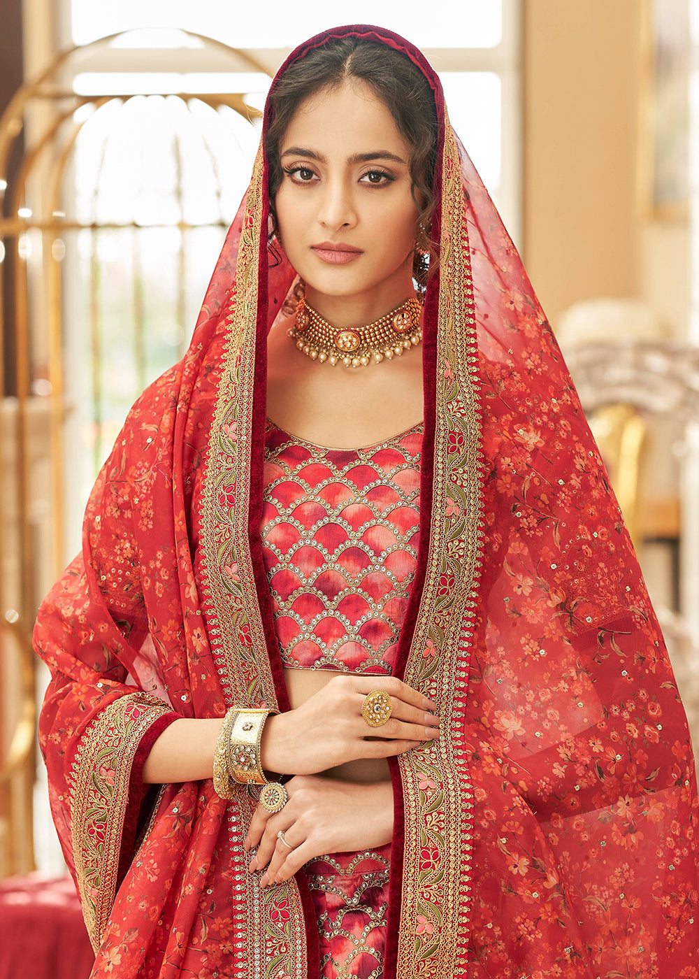 Indian Designer Red Bridal Lehenga Choli/wedding Wear Lehenga - Etsy Canada
