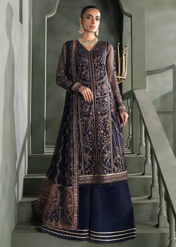 Buy Now Heritage Luxury Formals '24 by Zarif | ZHF 08 SIRENE Online at Empress in USA, UK, Canada, Germany, Italy, Dubai & Worldwide at Empress Clothing. 