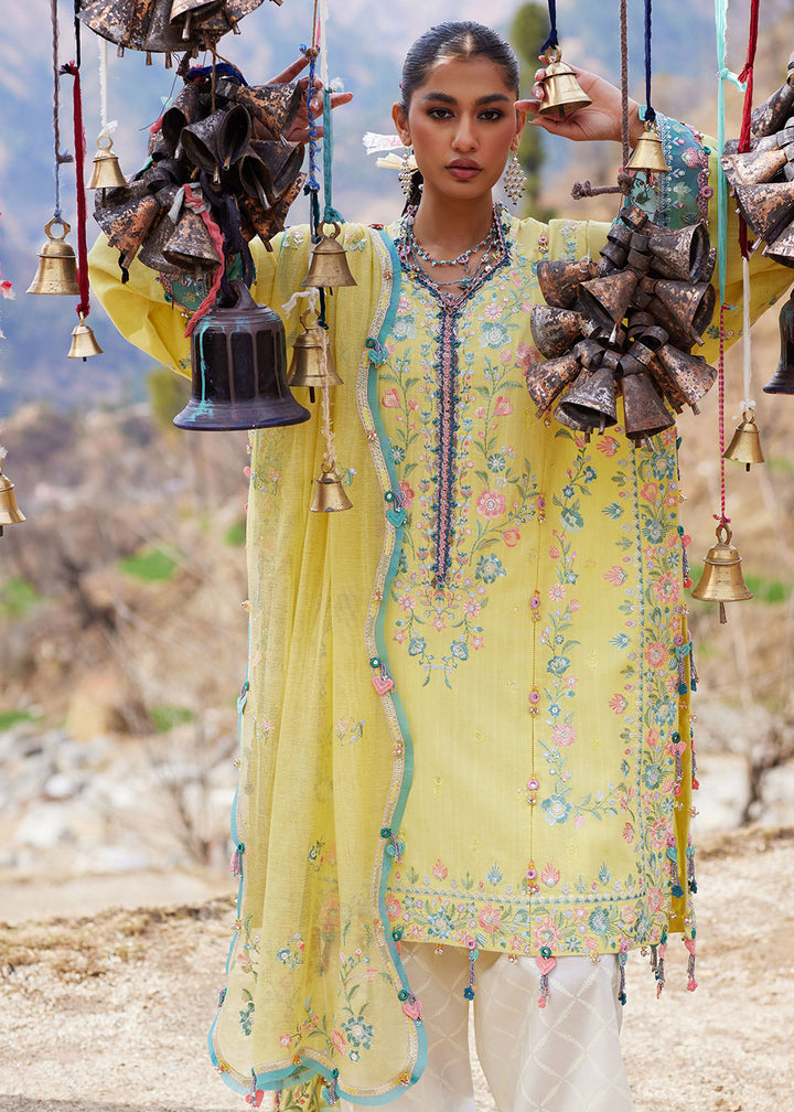 Buy Now Meiti Festive Lawn '26 by Zaha | RUÌMĚI 瑞美 (ZL26-01 A) Online in US, UK, Canada, France, Greece, Germany, Ireland, Sweden, UAE & Worldwide at Empress.