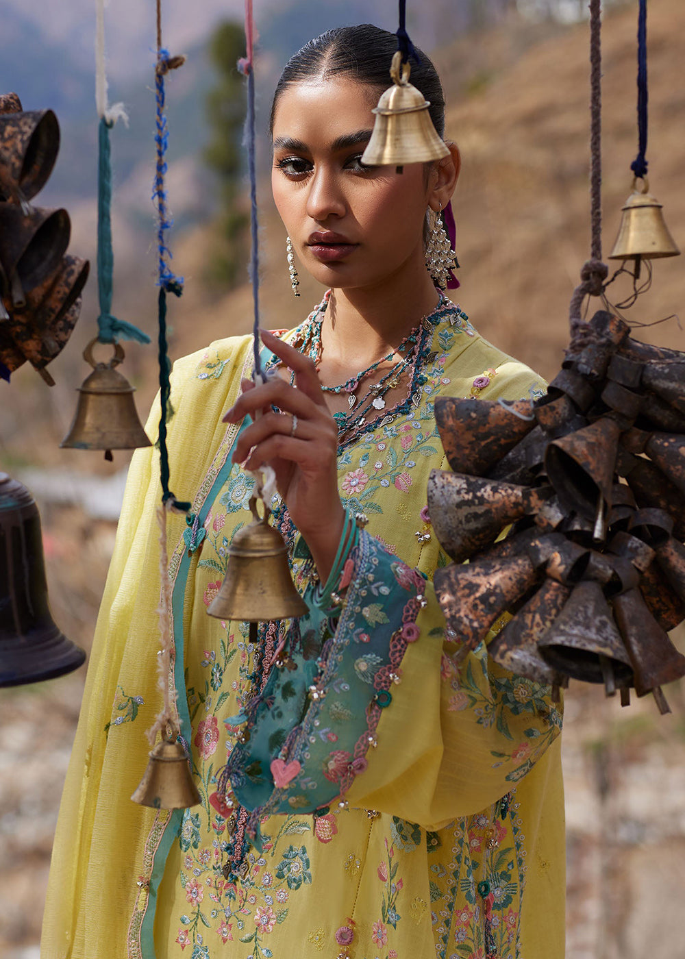 Buy Now Meiti Festive Lawn '26 by Zaha | RUÌMĚI 瑞美 (ZL26-01 A) Online in US, UK, Canada, France, Greece, Germany, Ireland, Sweden, UAE & Worldwide at Empress.