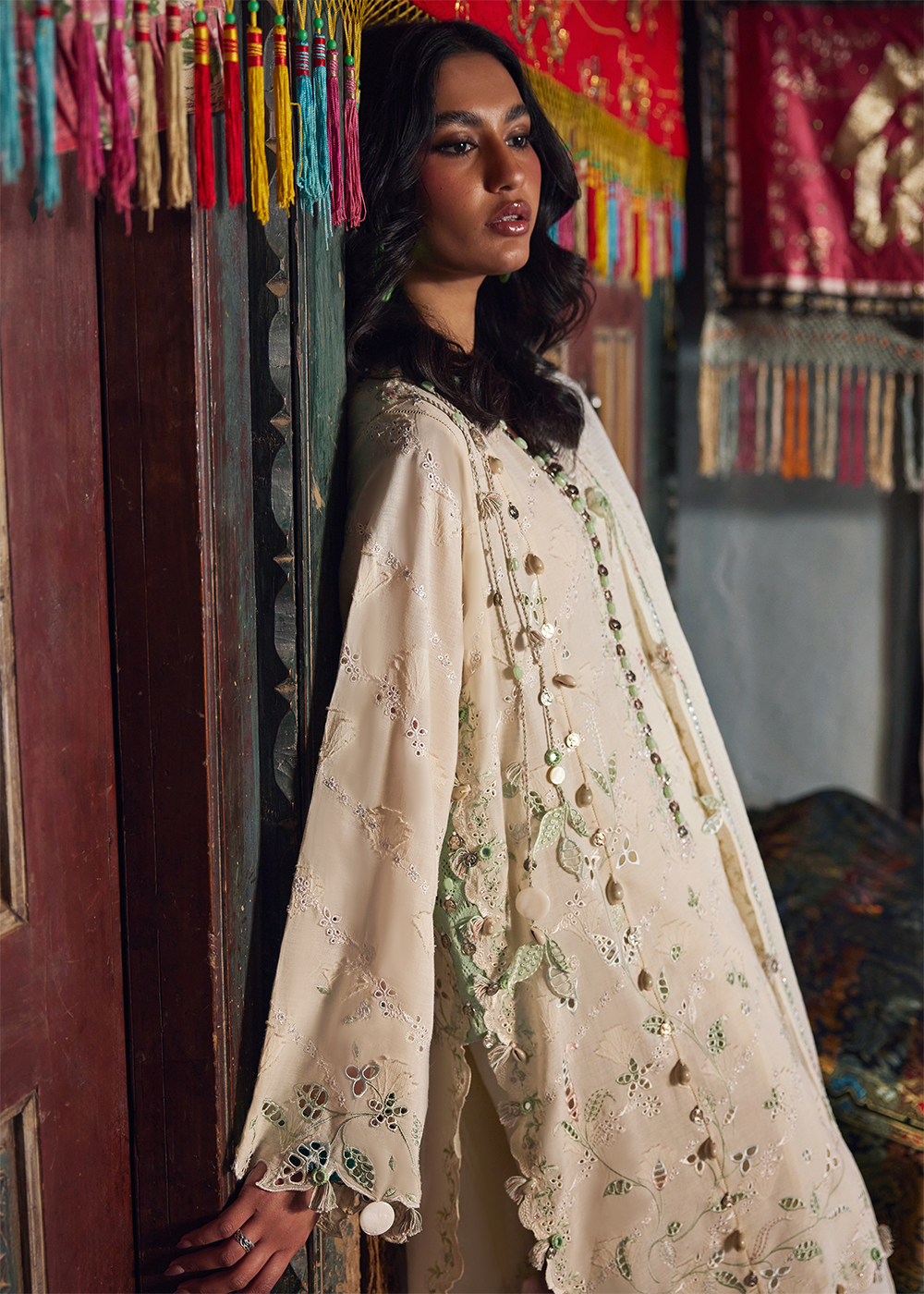 Buy Now Meiti Festive Lawn '26 by Zaha | MEI 梅 (ZL26-05 A) Online in US, UK, Canada, France, Greece, Germany, Ireland, Sweden, UAE & Worldwide at Empress.