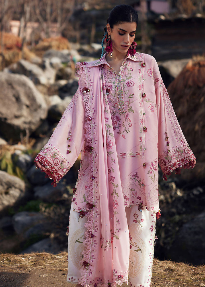 Buy Now Meiti Festive Lawn '26 by Zaha | BÌ YÙN 碧韵 (ZL26-06 B) Online in US, UK, Canada, France, Greece, Germany, Ireland, Sweden, UAE & Worldwide at Empress.