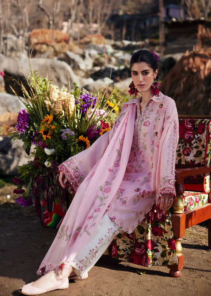 Buy Now Meiti Festive Lawn '26 by Zaha | BÌ YÙN 碧韵 (ZL26-06 B) Online in US, UK, Canada, France, Greece, Germany, Ireland, Sweden, UAE & Worldwide at Empress.