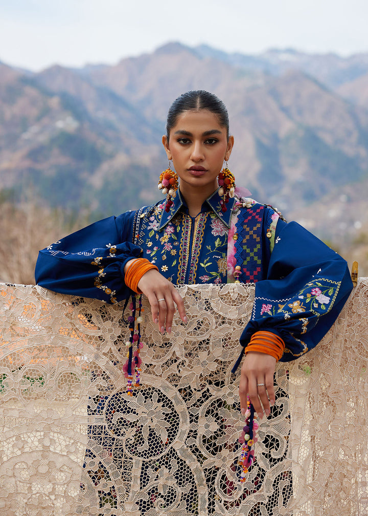 Buy Now Meiti Festive Lawn '26 by Zaha | CǍI FĒNG 彩风 (ZL26-08 A) Online in US, UK, Canada, France, Greece, Germany, Ireland, Sweden, UAE & Worldwide at Empress.