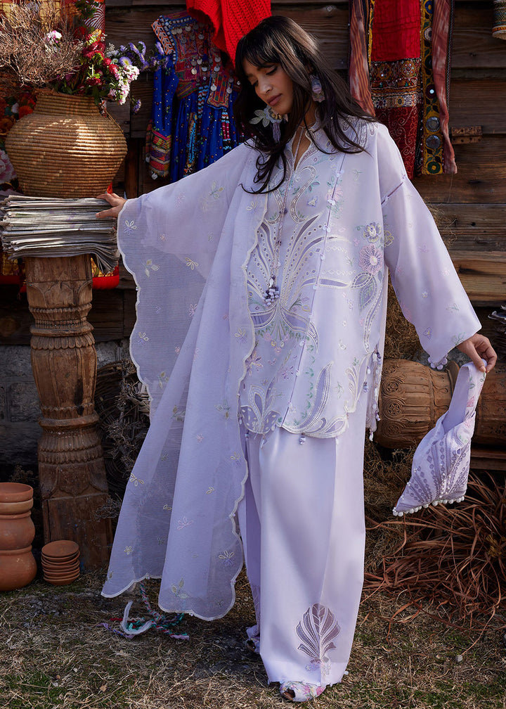 Buy Now Meiti Festive Lawn '26 by Zaha | SHUǏMĚI 水湄 (ZL26-10 B) Online in USA, UK, Canada, France, Greece, Germany, Ireland, Sweden, UAE & Worldwide at Empress.