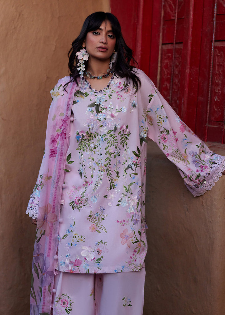 Buy Now Meiti Festive Lawn '26 by Zaha | JIĀ (佳) (ZL26-12 A) Online in USA, UK, Canada, France, Greece, Germany, Ireland, Sweden, UAE & Worldwide at Empress.