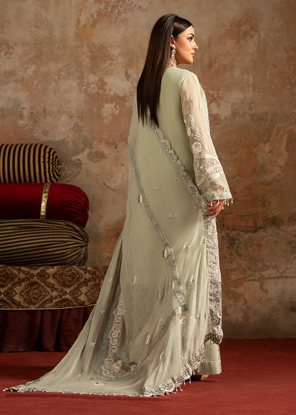 Buy Now Zarqon Luxury Formals '25 by Zebtan | ZQ-02 Online in USA, UK, Canada, France, Greece, Germany, Ireland, Italy, UAE & Worldwide at Empress Clothing.