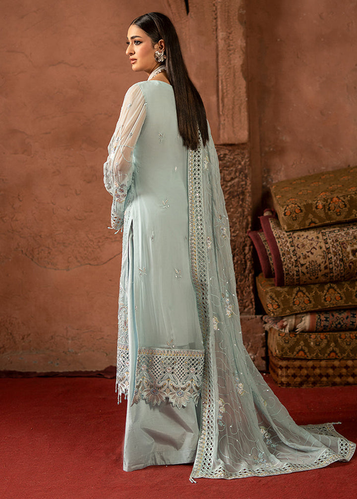 Buy Now Zarqon Luxury Formals '25 by Zebtan | ZQ-05 Online in USA, UK, Canada, France, Greece, Germany, Ireland, Italy, UAE & Worldwide at Empress Clothing.